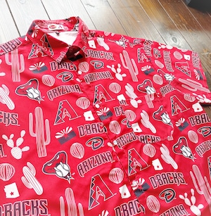 00s  MLB〝Arizona Diamond Bucks〟Aloha shirt