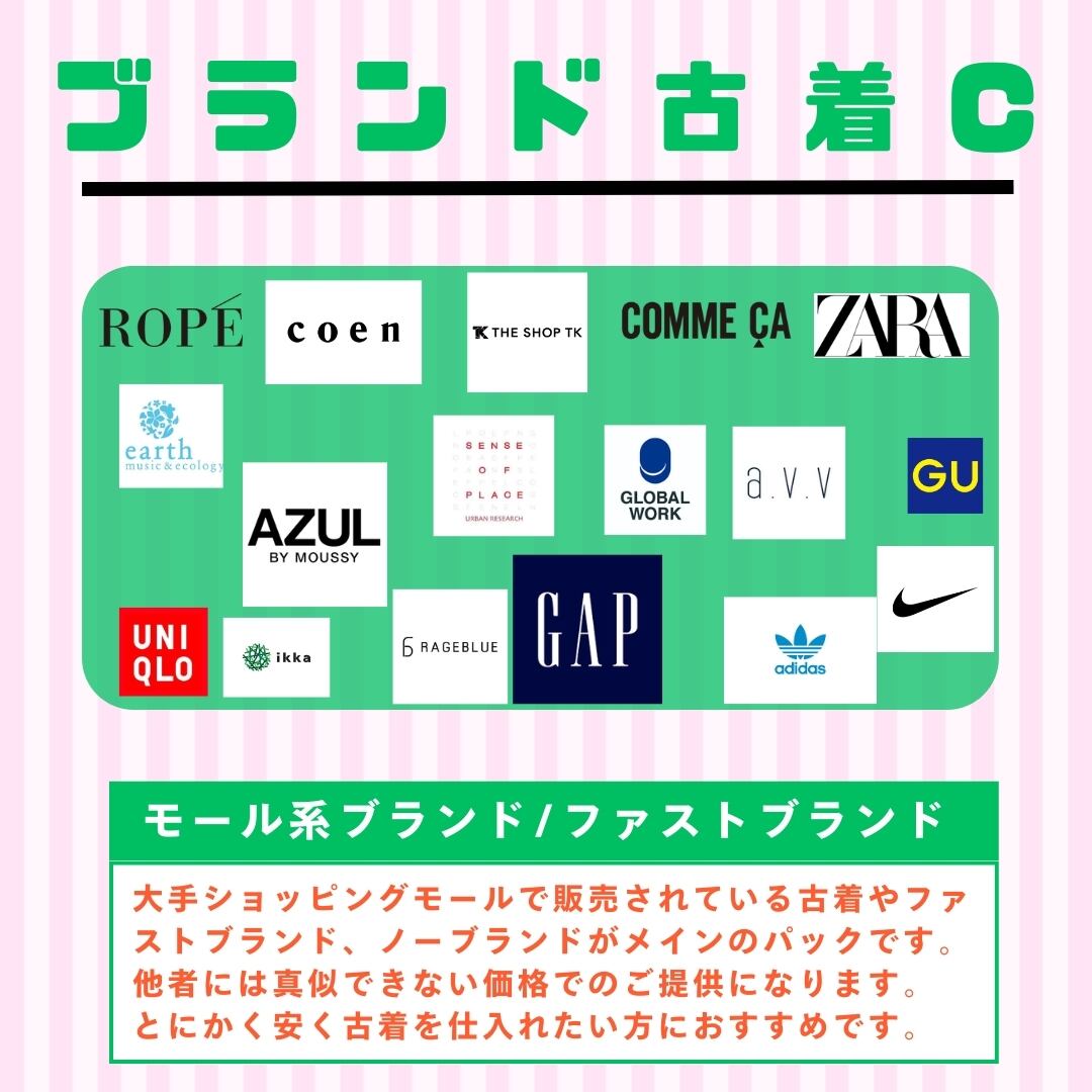 【K007】国内古着 ハイブランド/百貨店ブランド 古着AAランク アソート 古着 卸 転売 仕入れに K007】国内古着 ハイブランド/百貨店ブランド 古着AAランク アソート