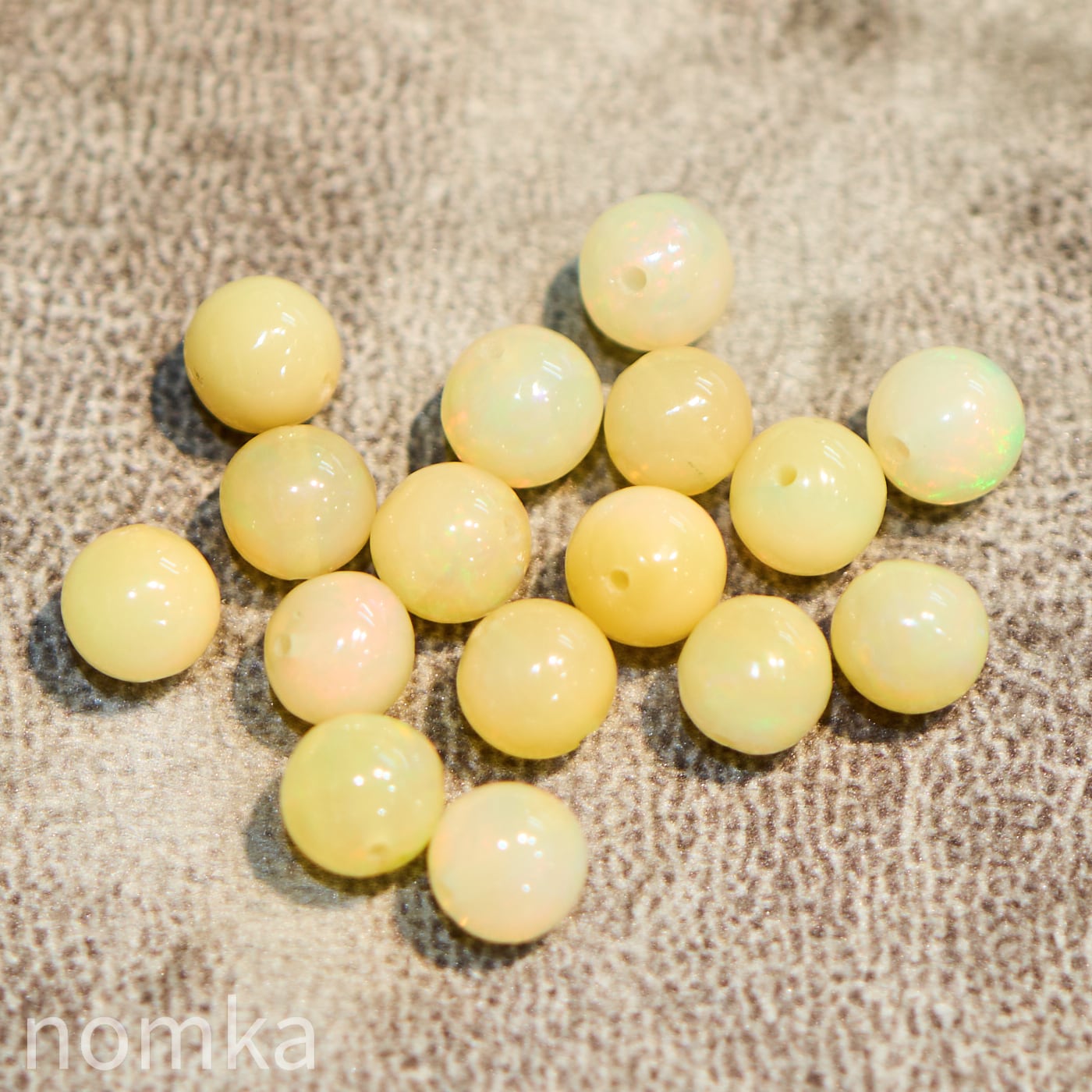 エチオピアンオパール【6mm/エチオピア産】ビーズ/一粒売り