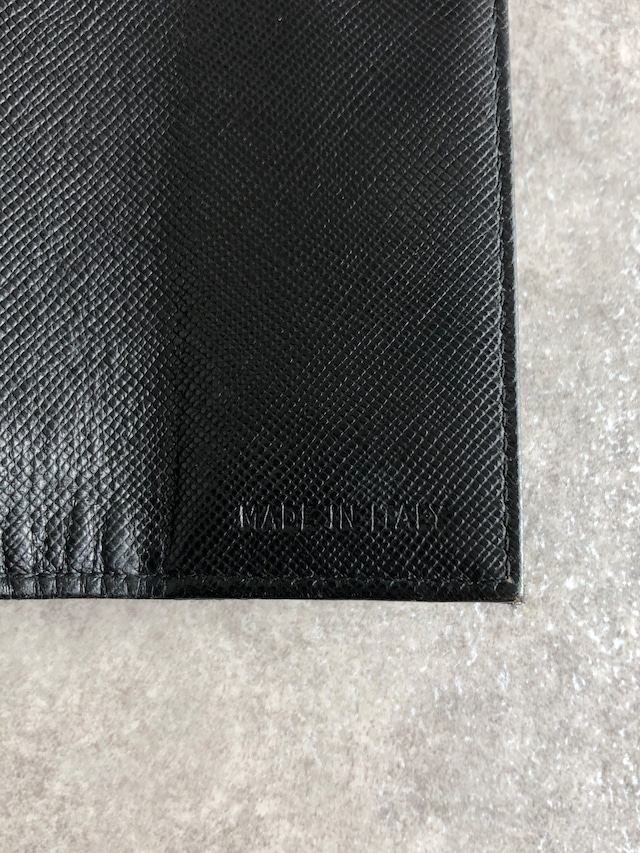 PRADA プラダ 財布 ブラック トライアングルロゴ ナイロン 3つ折り vintage ヴィンテージ オールド vyy3iv