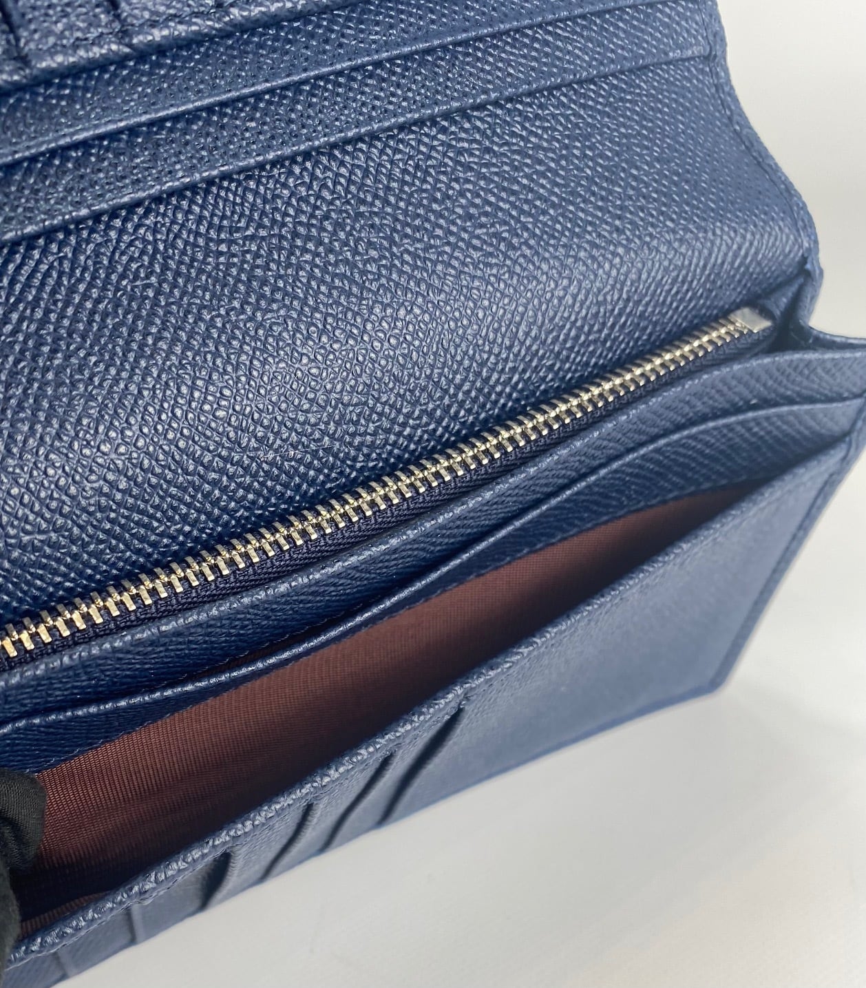 BVLGARI ブルガリ 長財布 メンズ 283811 GRAIN/DENIM SAPPHIRE | TTJ