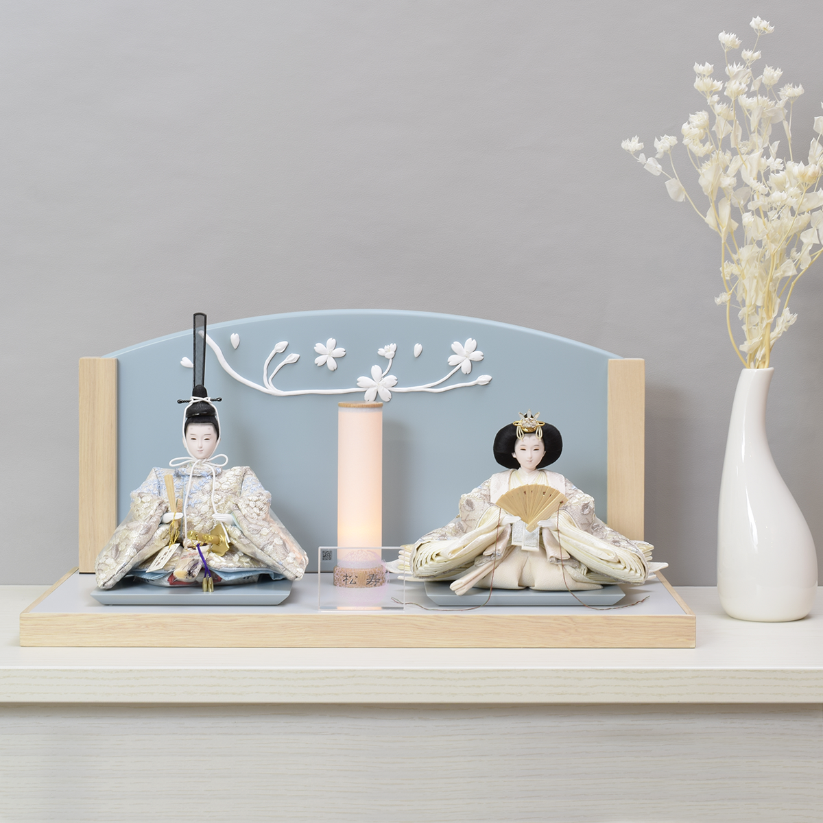 雛人形 親王飾り【brise de printems】ブリーズ ド プランタン|モダン|おしゃれ|今どき|スタイリッシュ|かわいい|スタイリッシュ