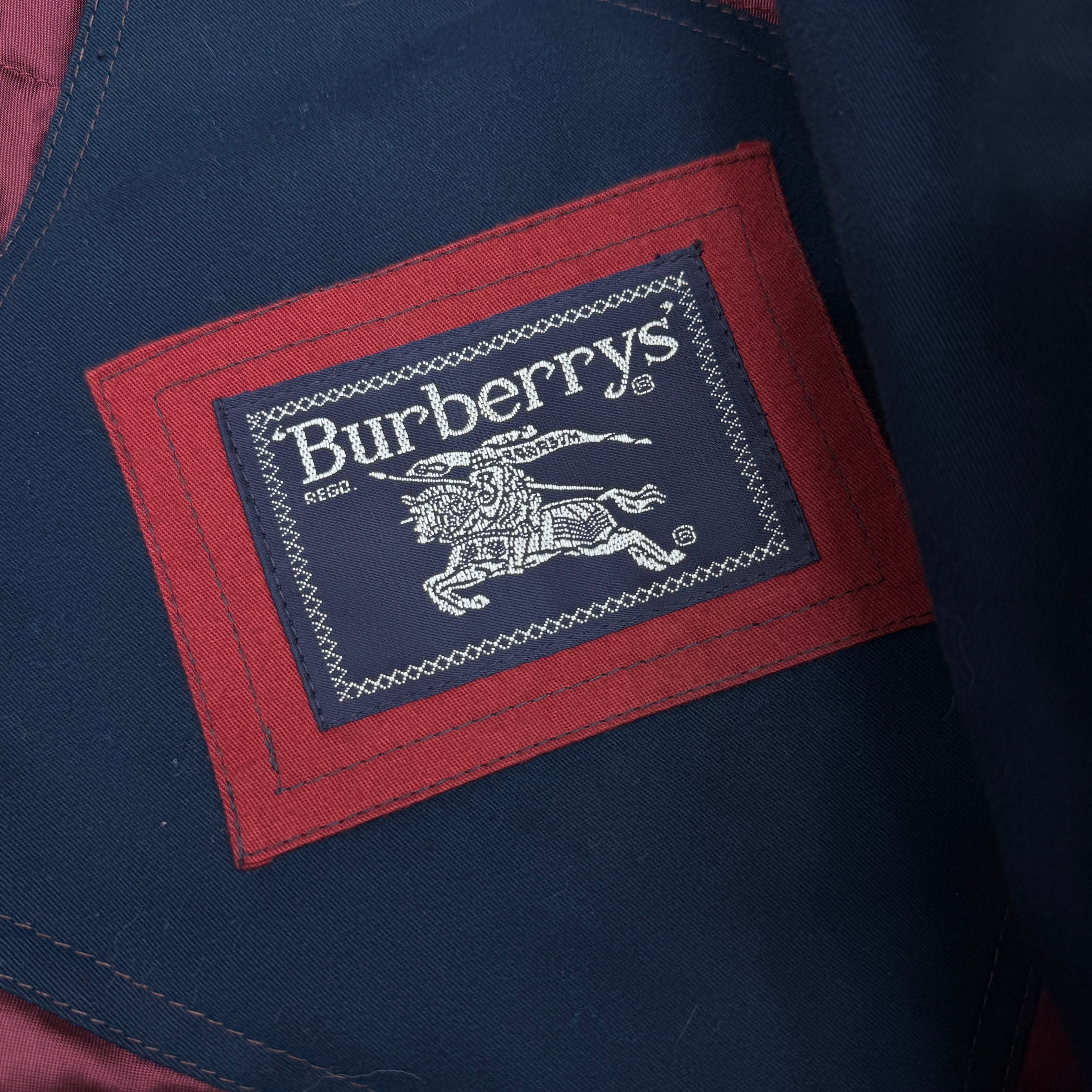 BURBERRYS】80s burberry work jacket ユーロジャケット バーバリー