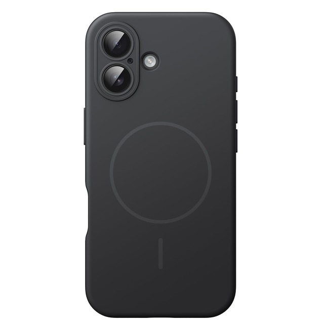 JETech iPhone 17用 マグネットシリコンケース (ブラック)