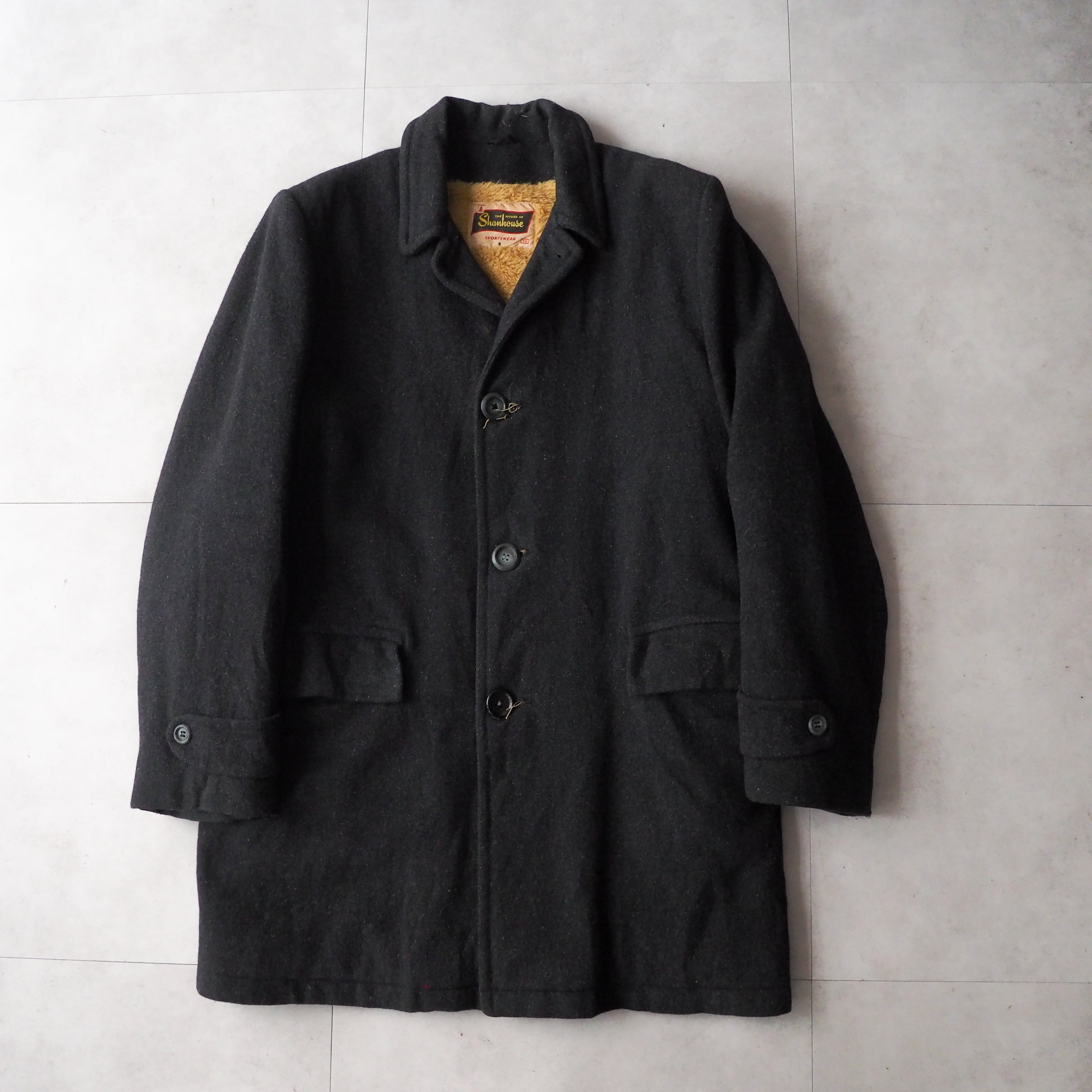 50s Japanese vintage wool jacket ウールコート