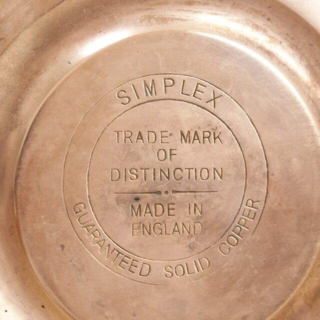 Simplex シンプレックス コッパーケトル No.1 / Simplex copper kettle