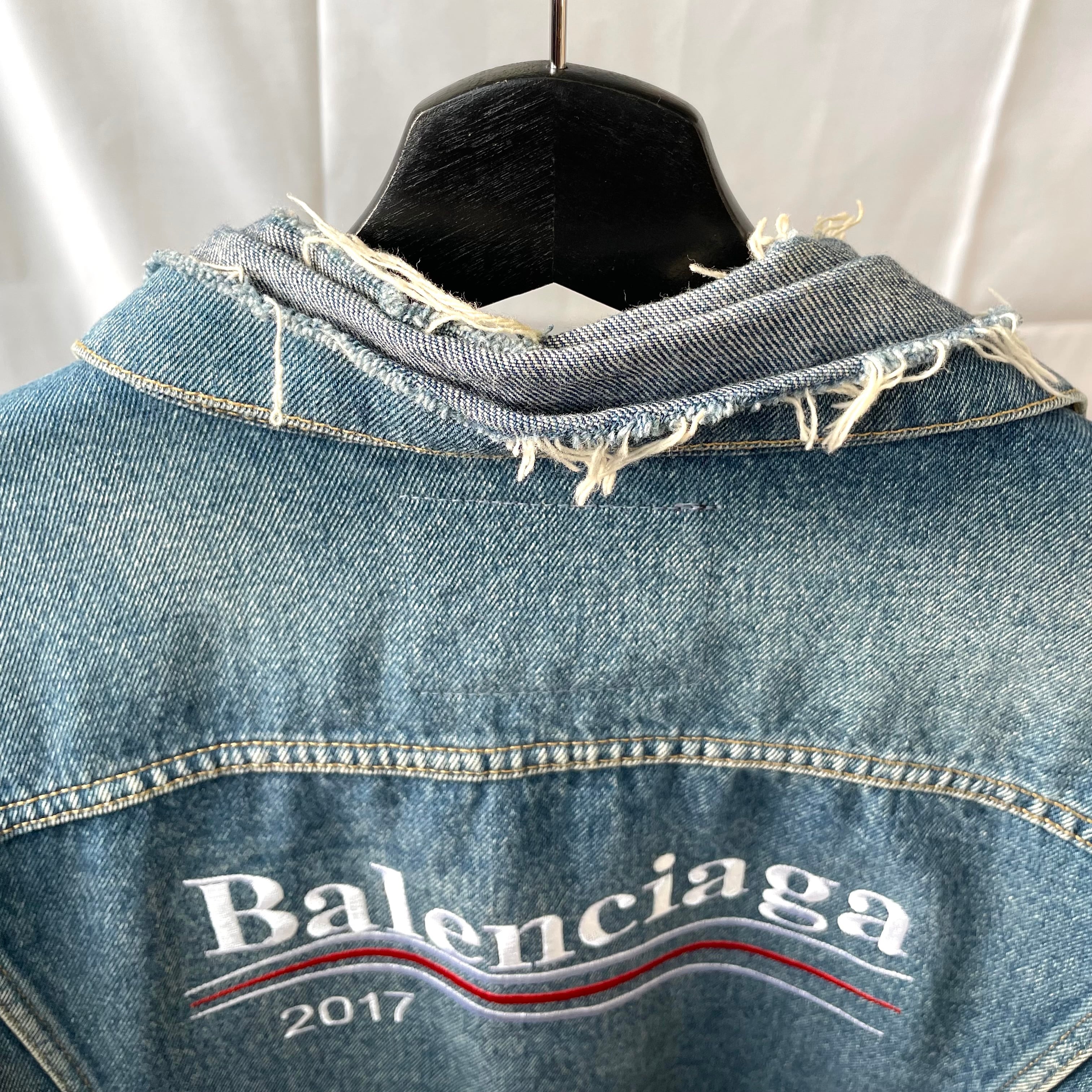 BALENCIAGA 2017年モデル デニムジャケット バレンシアガ | 2122