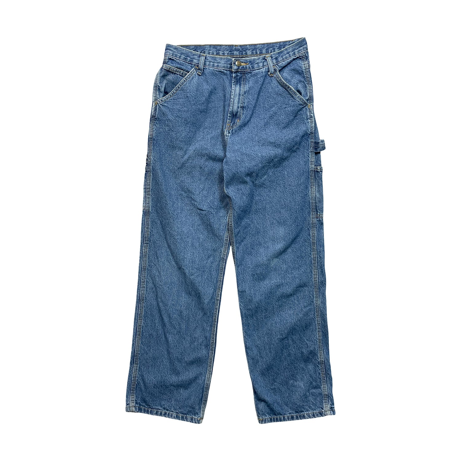 USA古着 Carhartt カーハート ダブルニー ブラックデニム ペインター