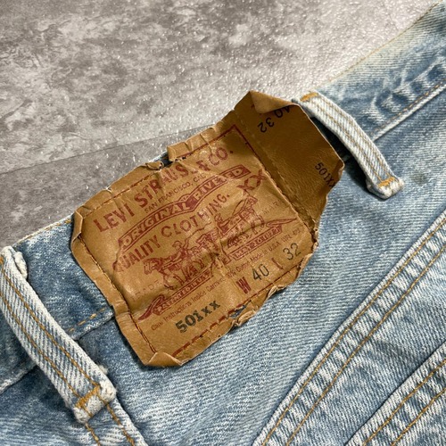【W40 L32】 USA製 usa levi's リーバイス 501xx 詳細写真3