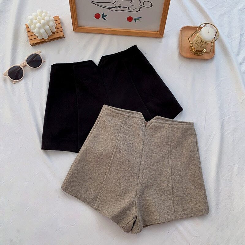 スプリングルーズスリムカジュアル ハイウェスト ブーツ 靴 シューズ 春物 ショーツ ブルマー 萌量不足73956536321