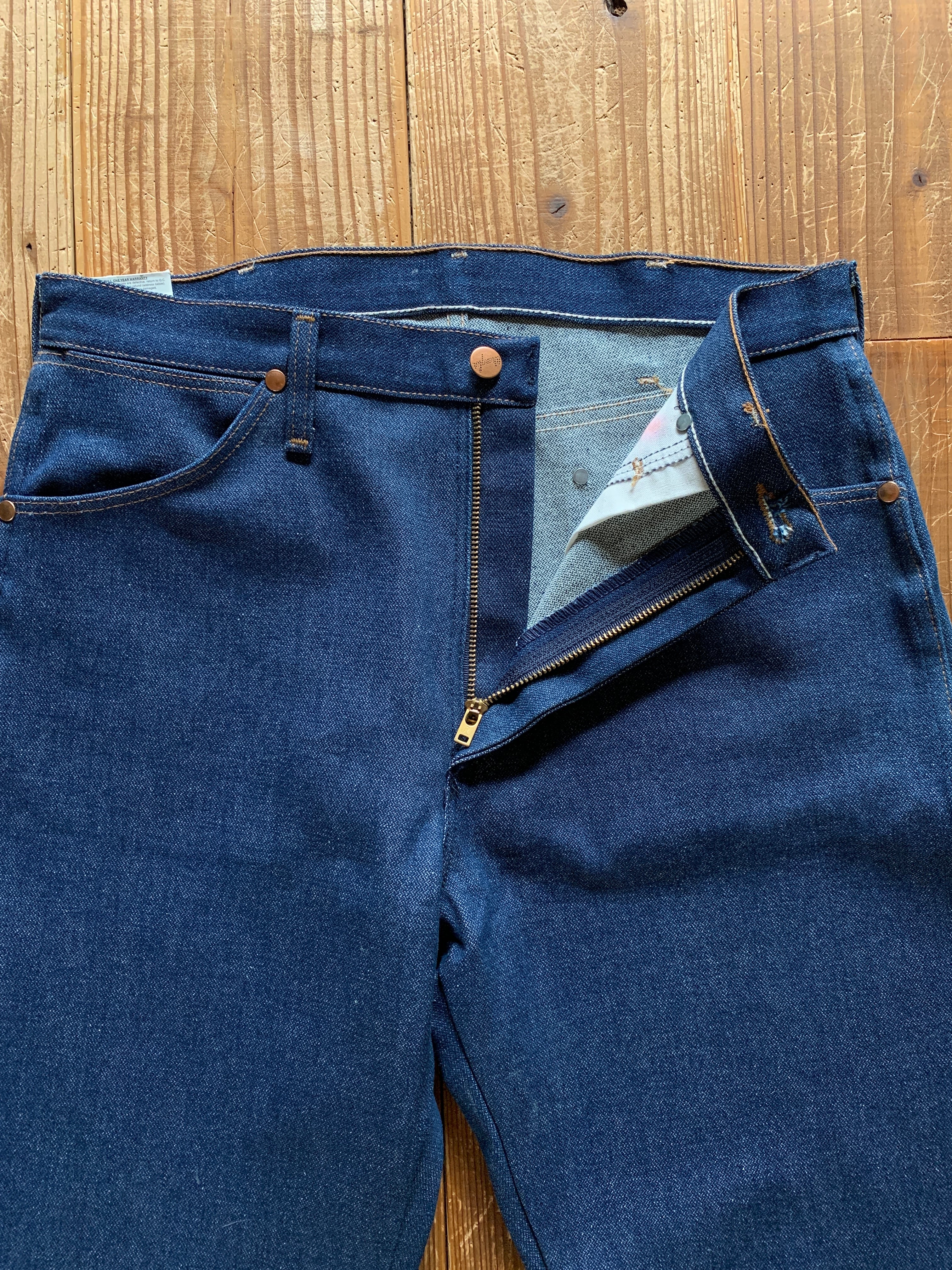 80's〜 Wrangler 13MWZ デニムパンツ DEADSTOCK 表記(33×32) USA製