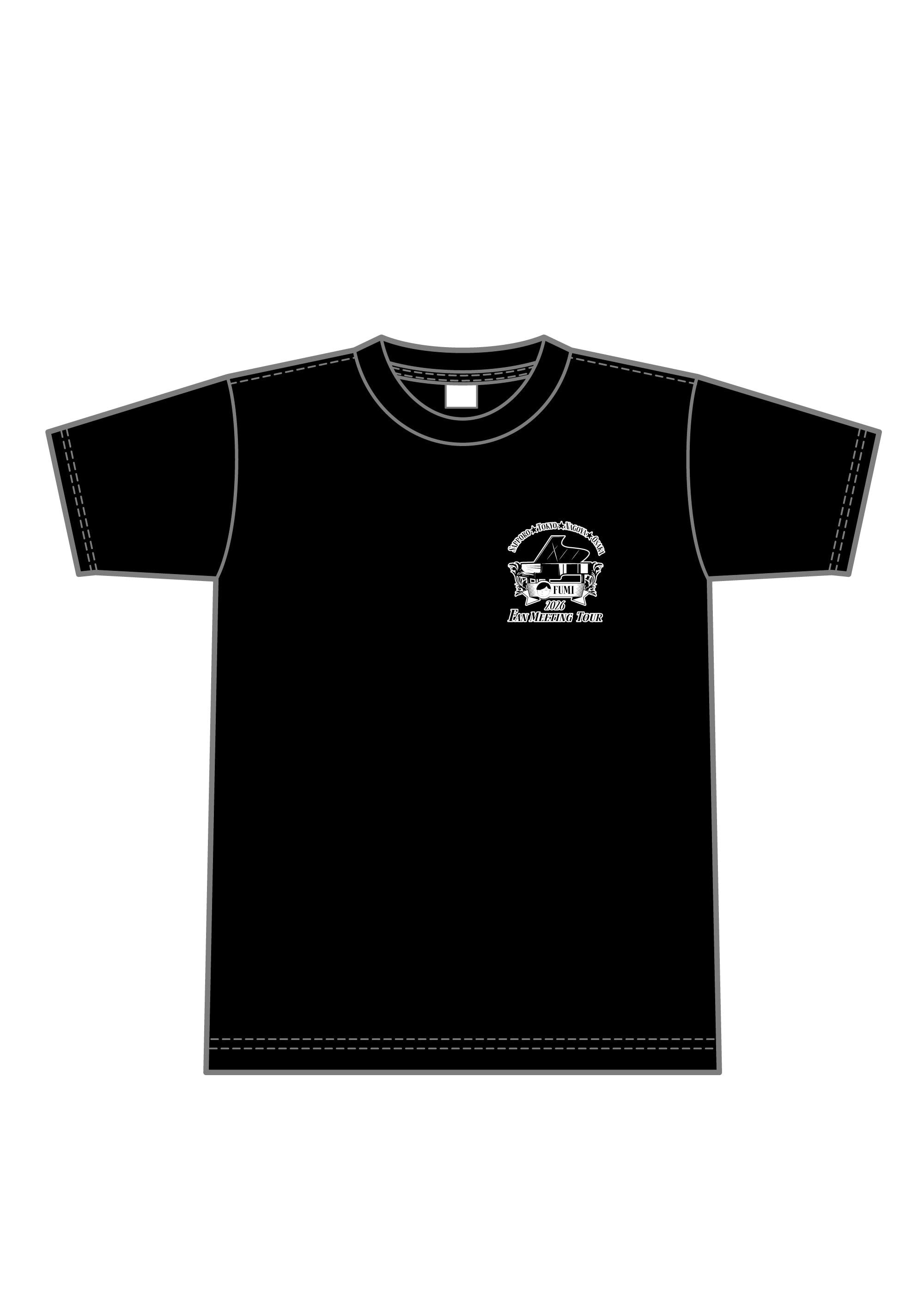 ファンキーフライデー　Tシャツ　黒 NACK5 ファンキーフライデー Tシャツ サイン入り 貴重3.11復