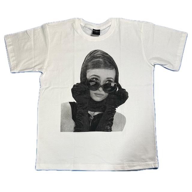 12363 オードリー・ヘップバーン Tシャツ 映画 L