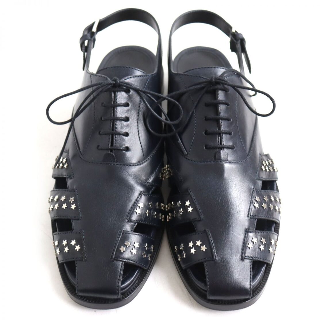 未使用品◇JIMMY CHOO ジミーチュウ FAISAL ファイザル スタースタッズ 