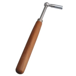 【在庫処分】Yibuy 30cm 木製 ピアノチューニングレンチ ピアノ調律工具 耐久性 ピアノツ調整ール 調律工具