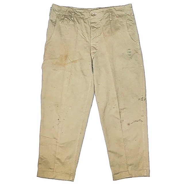 NOS 80's / U.S.Navy / Trousers Utility Men's Denim Type-1
