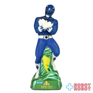 キッドケア社 パワーレンジャー ブルー ソーキー シャンプー バブルバスボトル フィギュア 1994