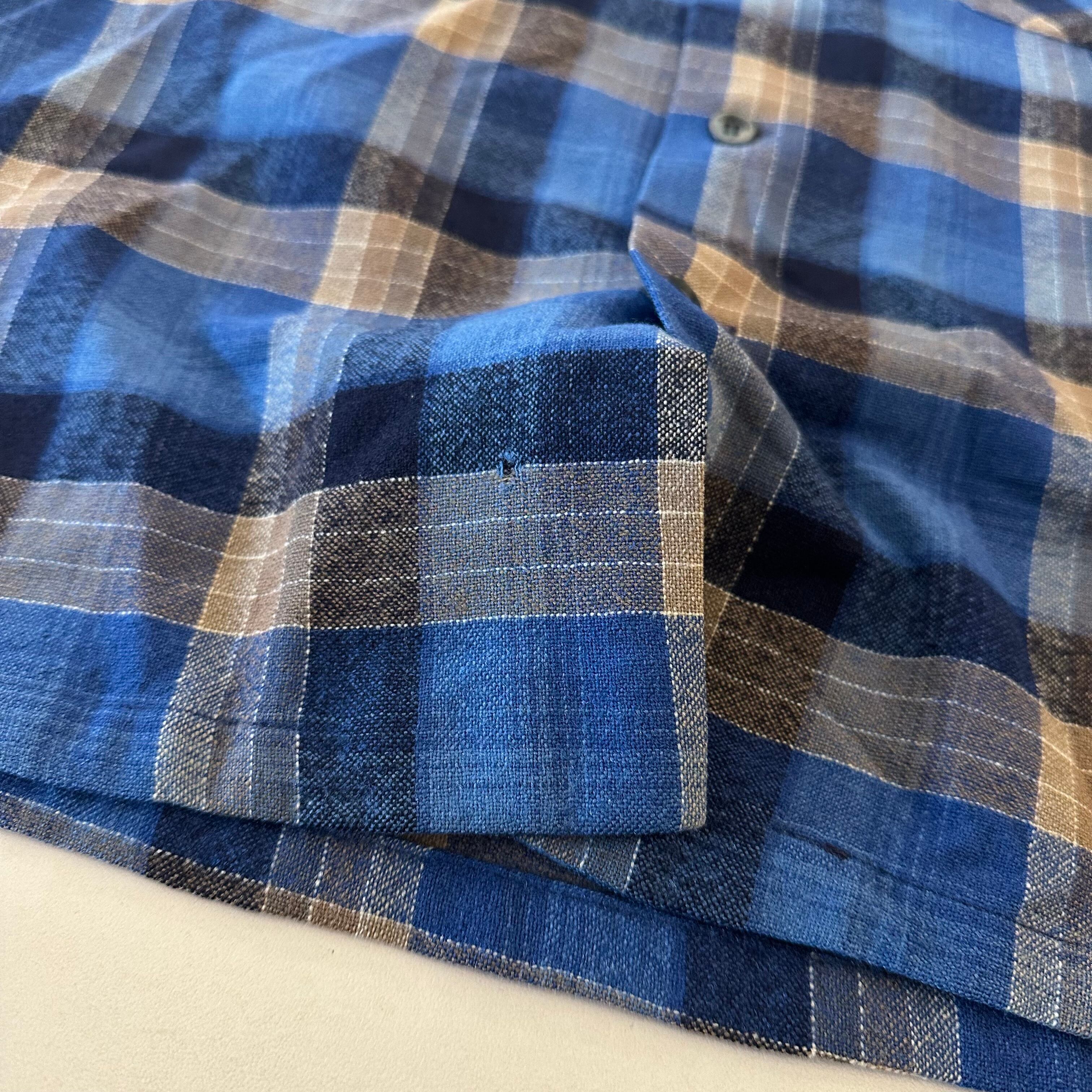 70s PENDLETON BOARD Shirt blue | BerBerJin Yuhodo