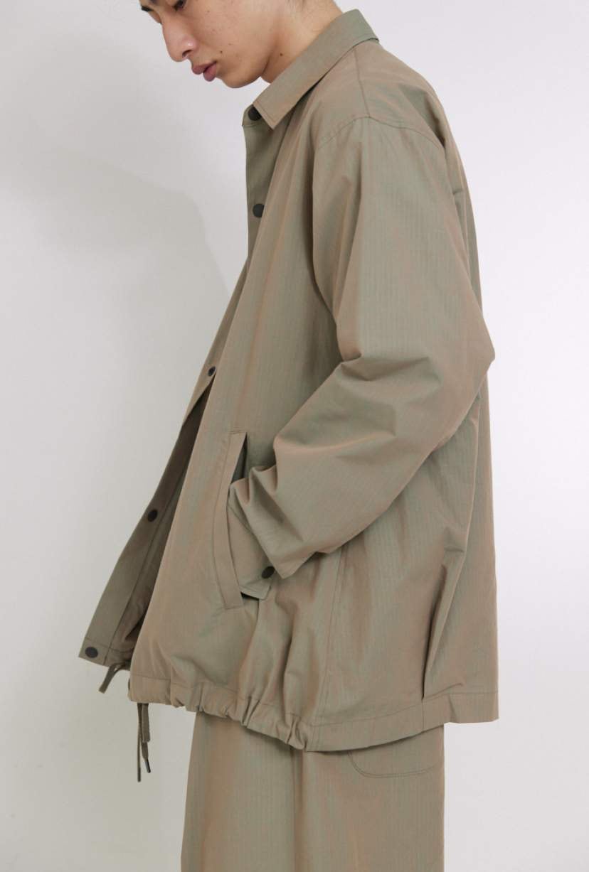 CHAMBRAY RIP COACH JACKET / シャンブレーリップストップコーチ