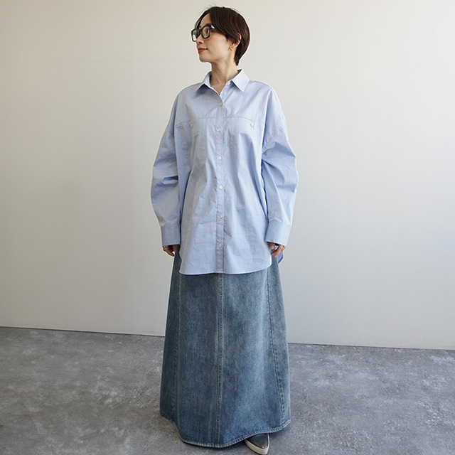 デニム調シャツ仕様書