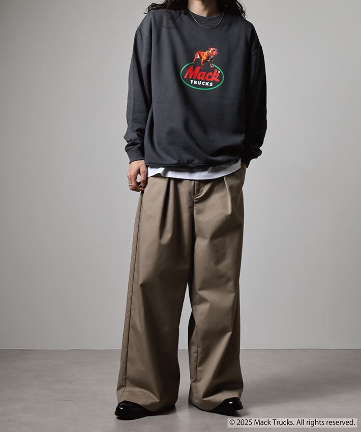 MACK TRUCKS / マック・トラックス ロゴ プリント オーバーサイズ