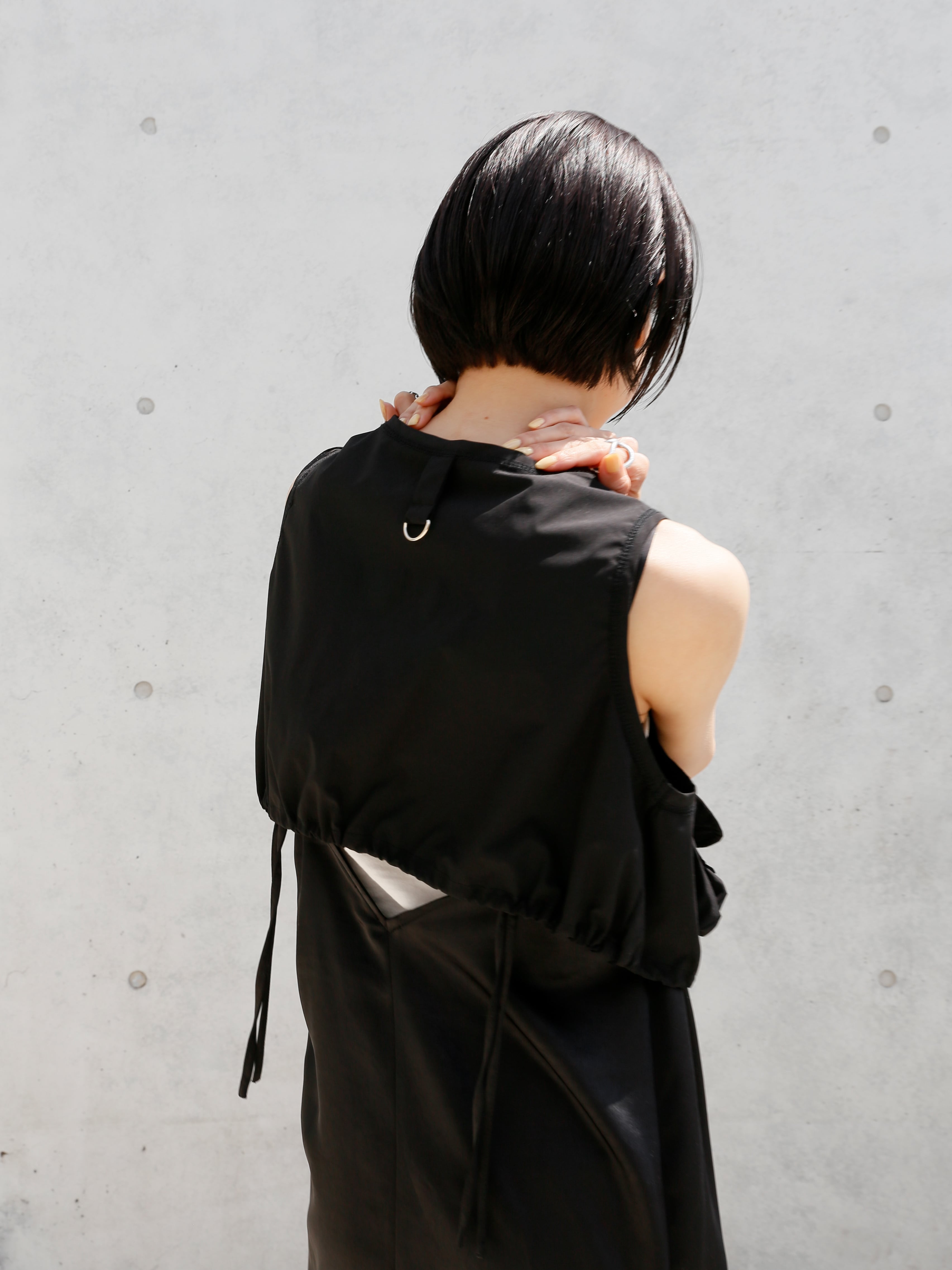 cropped fishing vest | Katrin TOKYO