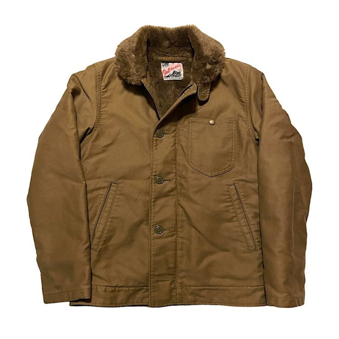 ナノユニバース×Lee別注 N-1 デッキジャケット ミリタリー N-1 A-2 
