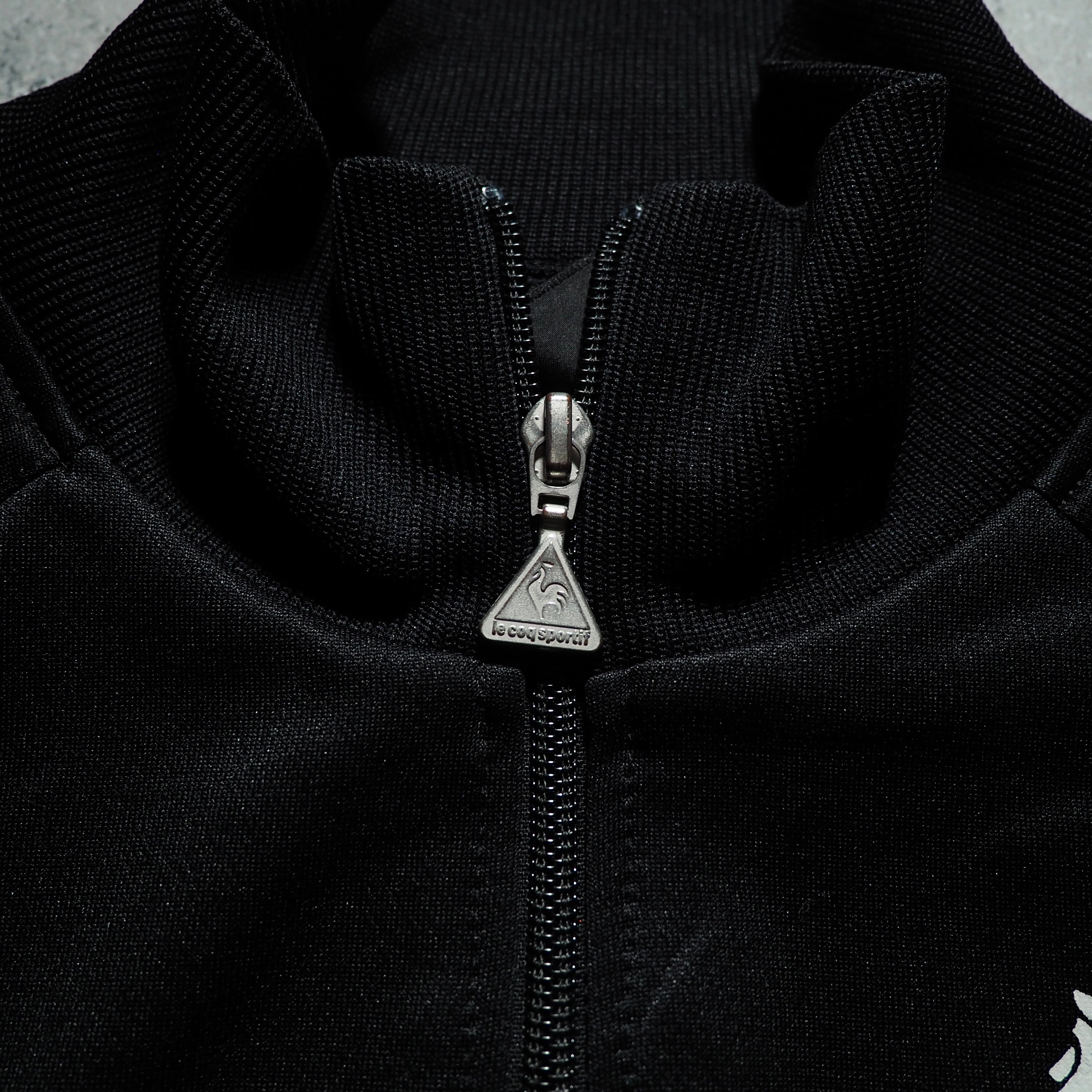 2000s " Le Coq Sportif " y2k taste Black track jacket