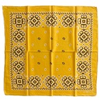 【yellow！】1970s前期 RN13960 ライトニング ヴィンテージバンダナ