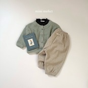 ミミマーケット / mimimarket / ミンクテリーパンツ / 韓国子供服 / キッズ / 26winter〖取寄〗*S~L*