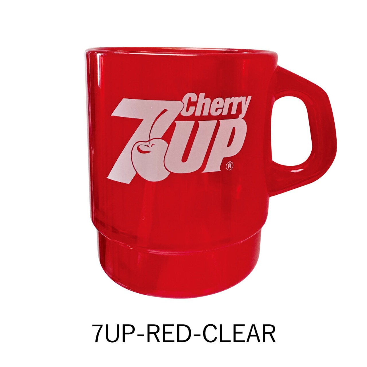 【７UP】クリア スタッキングマグ ☆