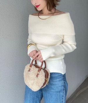 ボアミニバッグ