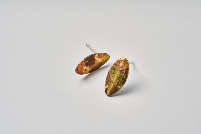 Silver950ピアス zuiun leaf / Silver earrings - zuiun leaf
