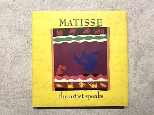 【SA009】Matisse : The Artist Speaks / visual book