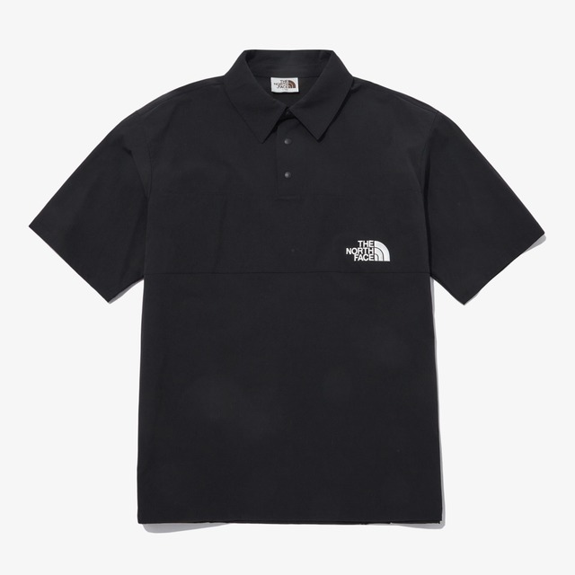 [THE NORTH FACE] FIELD S/S POLO BLACK 正規品 韓国ブランド 韓国代行 韓国通販 韓国ファッション ノースフェイス ホワイトレーベル