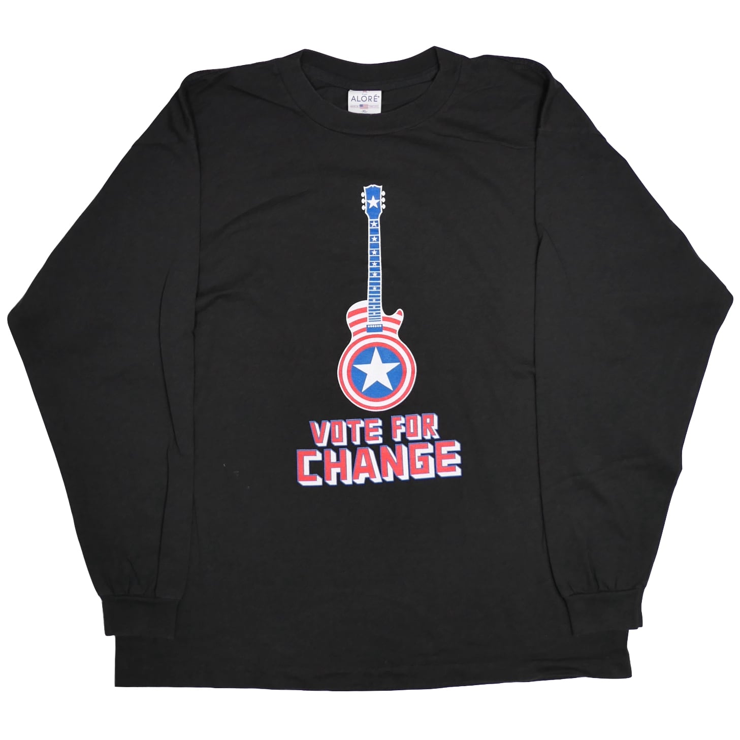 USED【XL】00s VOTE FOR CHANGE 2004 Long sleeve Tee / ALORE
