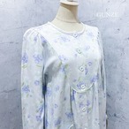 GUNZE グンゼ日本製花柄ワンピース ネグリジェ  デッドストック