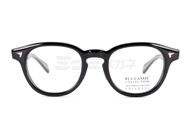 BJ CLASSIC メガネ SHINBARI SH-CE569 MP C-1-1 ウェリントン 芯張り セルロイド チタン ヴィンテージ レトロ クラシカル BJクラシック 鯖江 日本製 正規品-2枚目