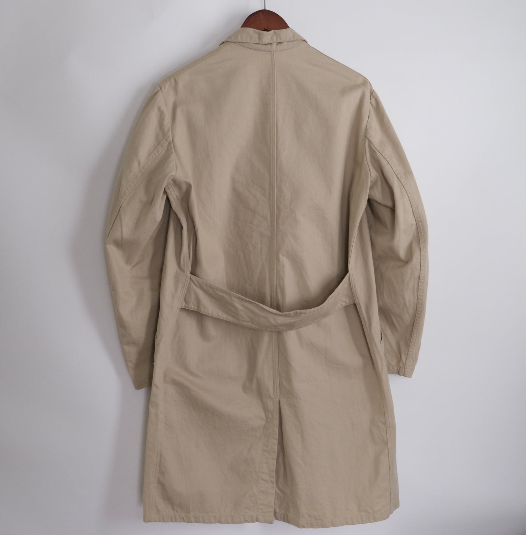 FRENCH WORK 】 AU MOLINEL Cotton Twill Coat / フランス ビンテージ ...