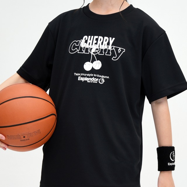 【NEW】さくらんぼ Tシャツ(黒)