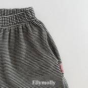 【取寄/韓国直送】Elly mollyベロアボーダーパンツ|秋服|韓国子供服|26/AT