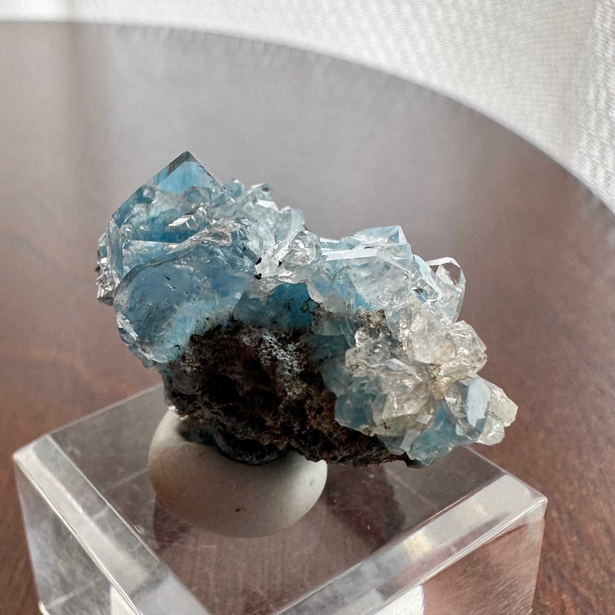 シャッタカイト / クォーツ【Shattuckite in Quartz】ナミビア産