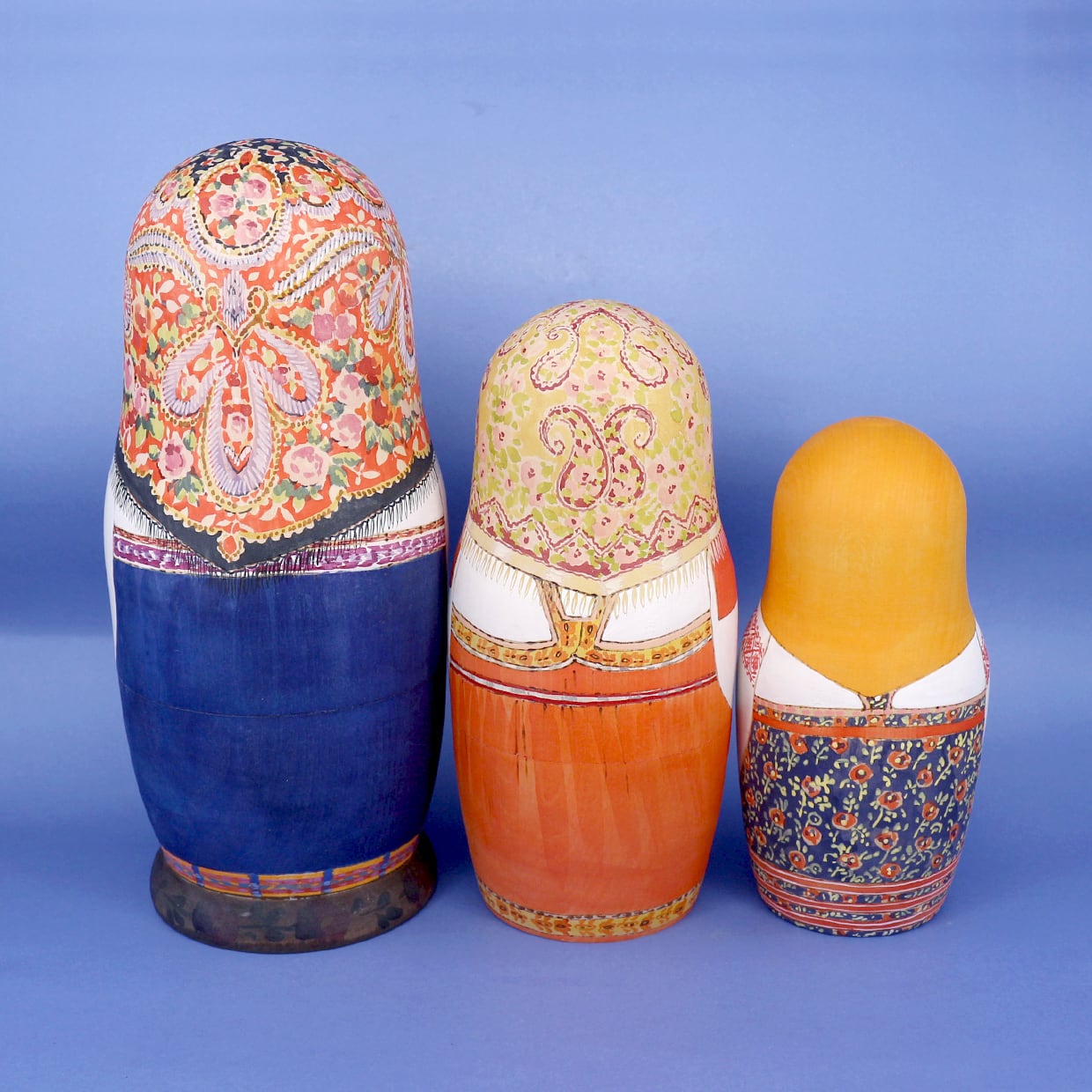 マリア・ドミトリエワ作 マトリョーシカ 15個型 | GINZA HAKKO 木の香