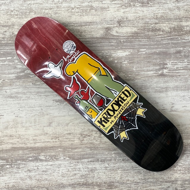 【KROOKED】  ANDERSON  COMPLEX   (MANDERSON SHAPE) 8.38inch