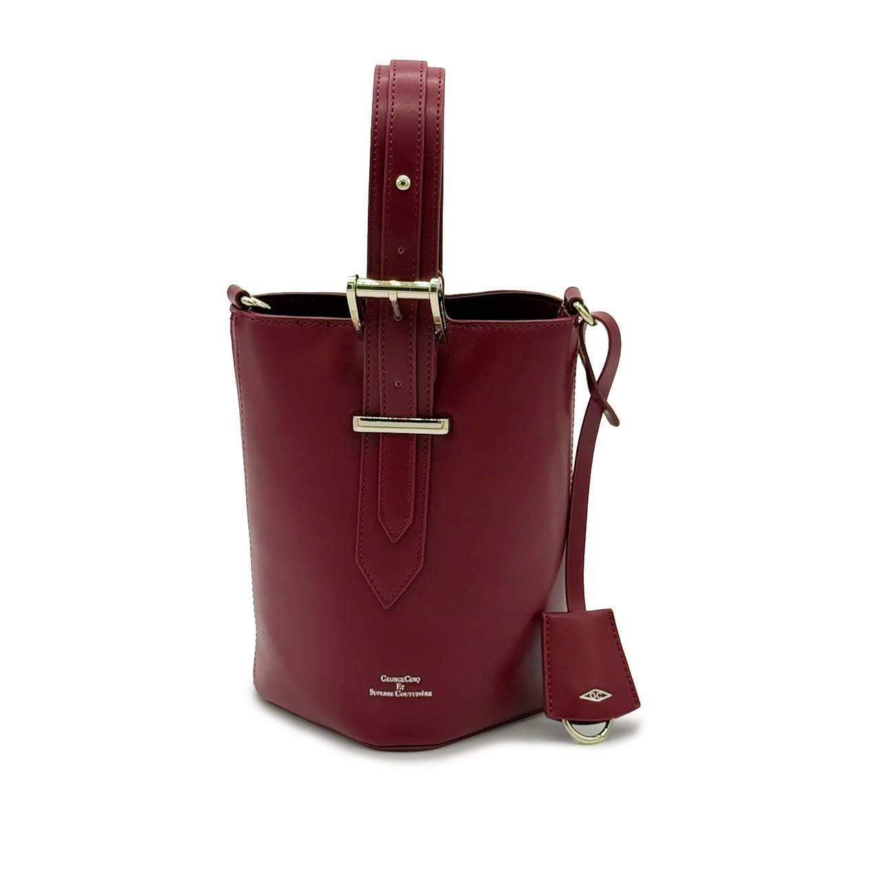 BELTED BUCKET BAG SMALL
