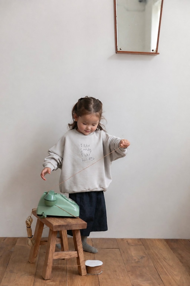 《予約》送料無料【oatmeal】Like Sweatshirt