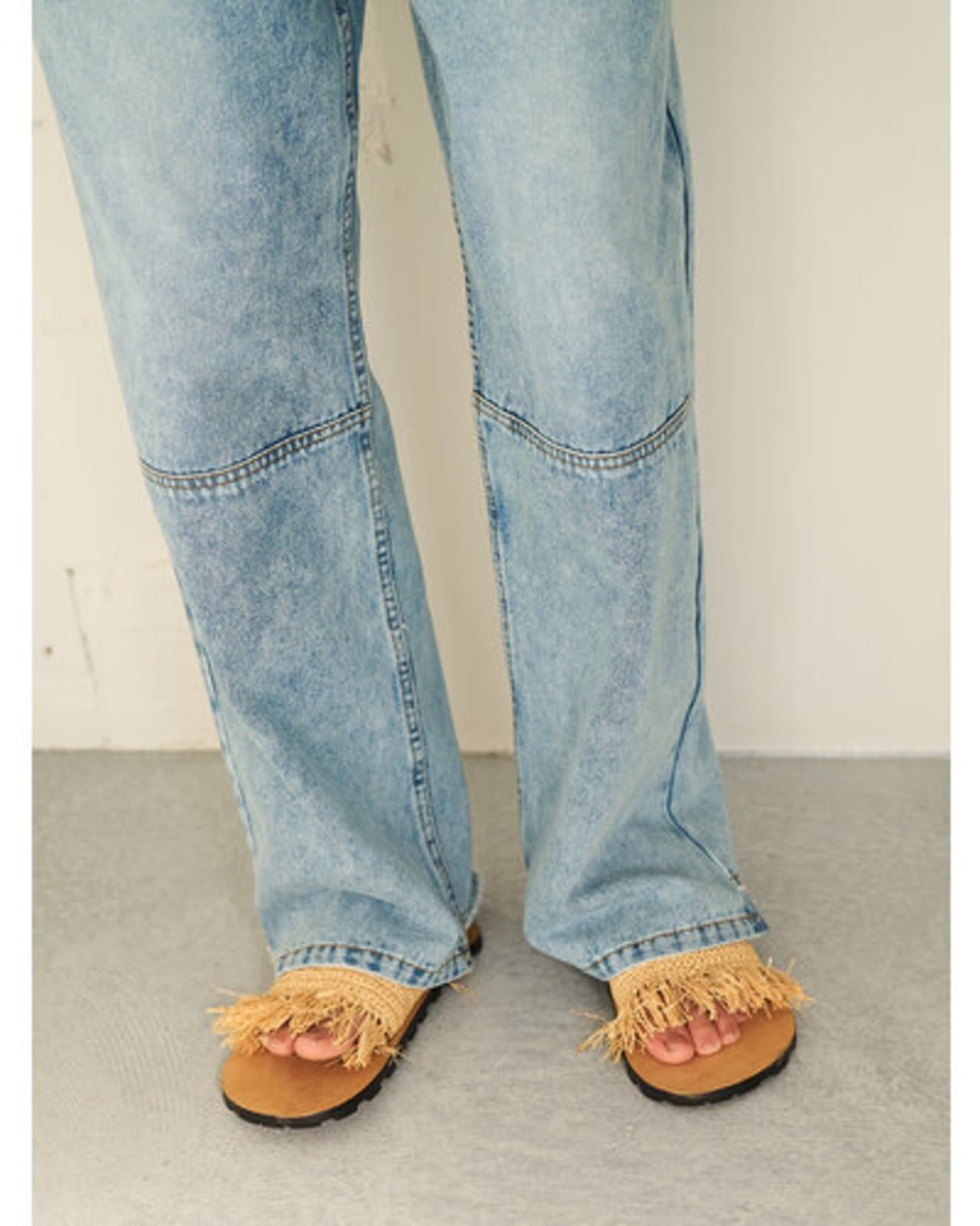YENN 】 TUCK BELT DENIM PANTS | valance 福井｜レディース セレクト