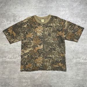DUX BAK REALTREE CAMO POCKET T-SHIRT SIZE L (USED)