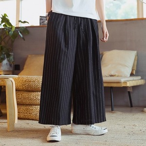 cropped wide pants（クロップドワイドパンツ）-b1085