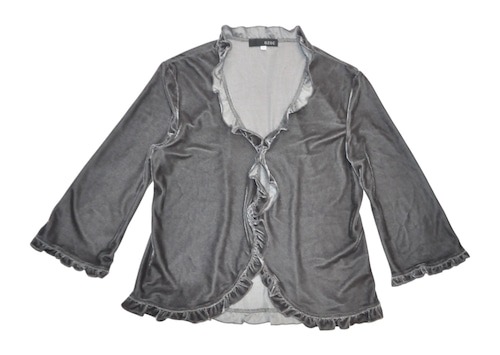 DoReMi Unique Series – velvet frill jacket